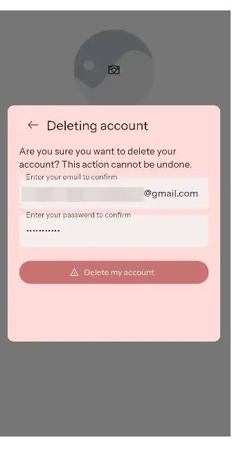 Step 4: Enter your login credentials again and confirm
